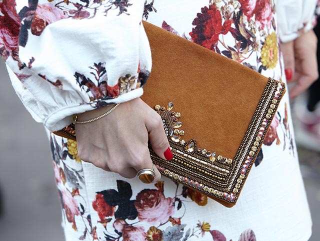 Embroidery Clutch